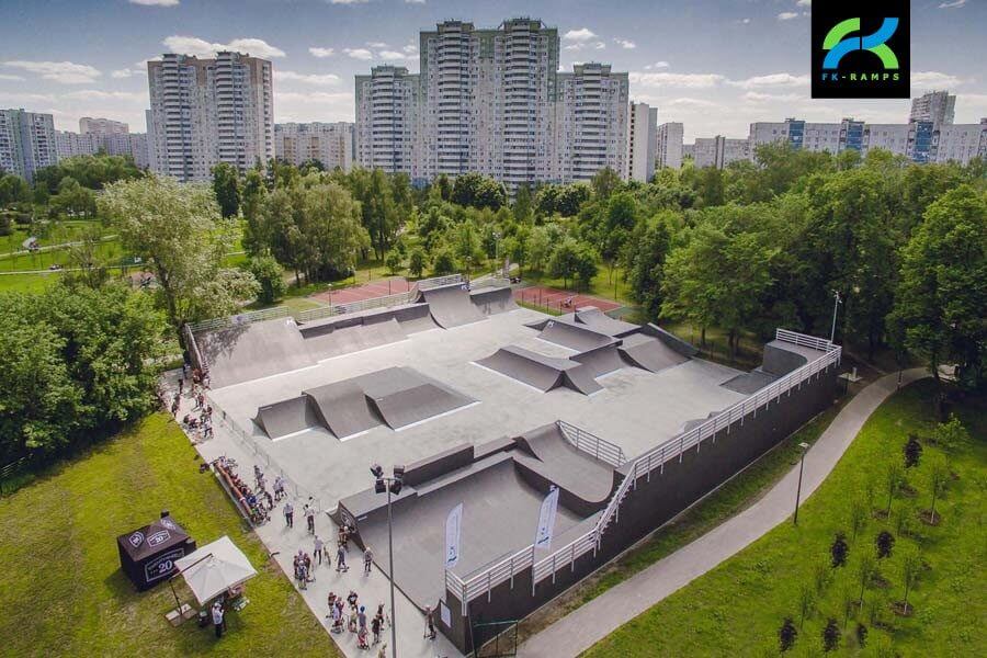Устройство BMX-парка FK-ramps